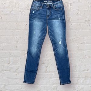 Old Navy Mid-Rise Skinny Distressed Rockstar Jeans Size 4